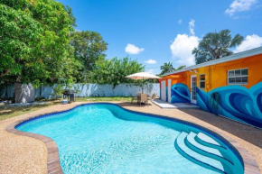 Casa Ola - Surf Themed Pool Home, Near Downtown